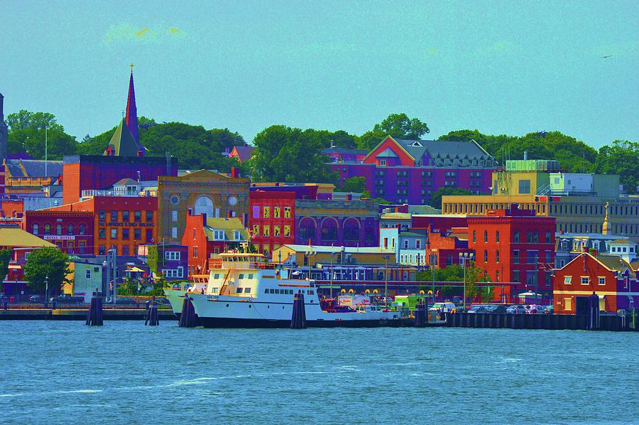 New London Shoreline Photograph by Laura Wilson - Fine Art America