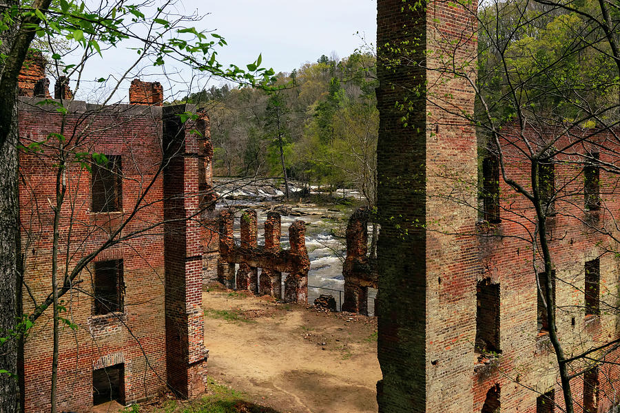 New Manchester Mill Ruins Photograph by Steve Samples - Pixels
