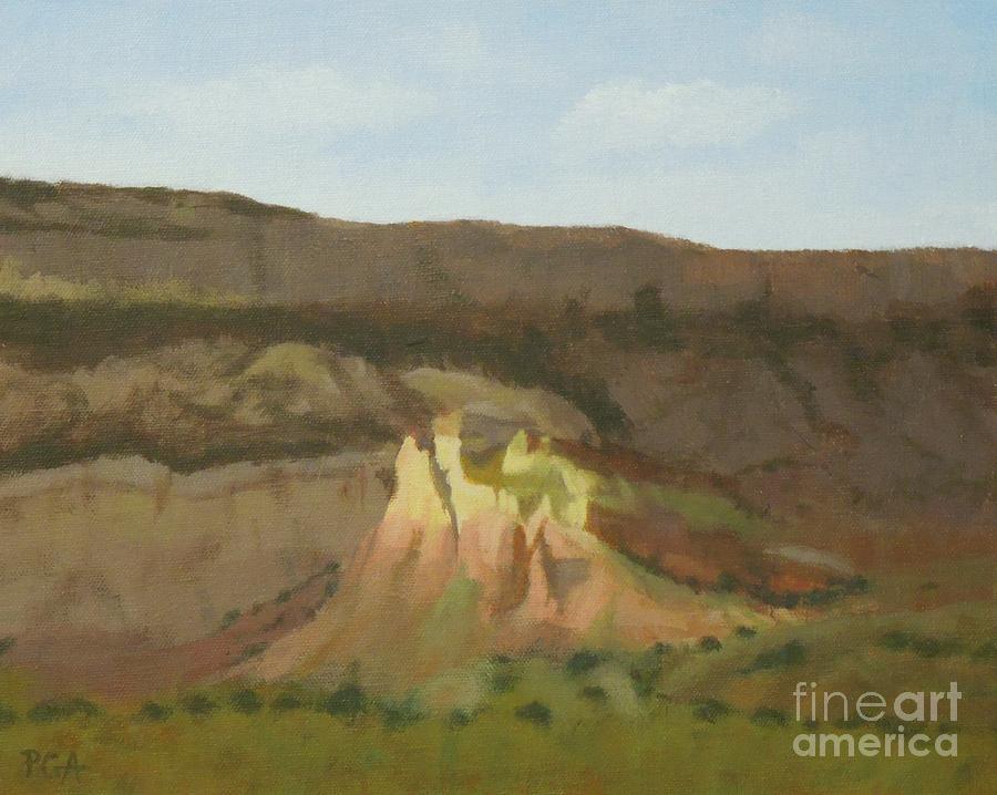 New Mexican Statues Painting by Phyllis Andrews