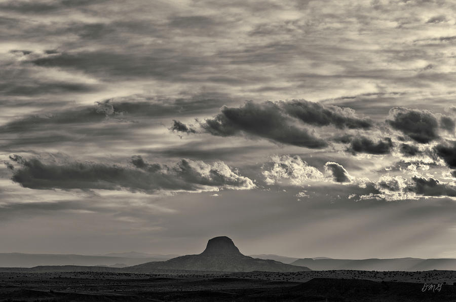 New Mexico Landscape Toned Photograph by David Gordon