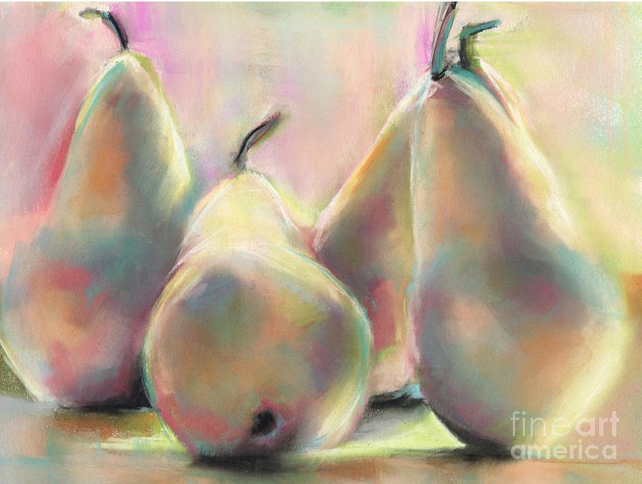 New Mexico Pears Painting by Frances Marino
