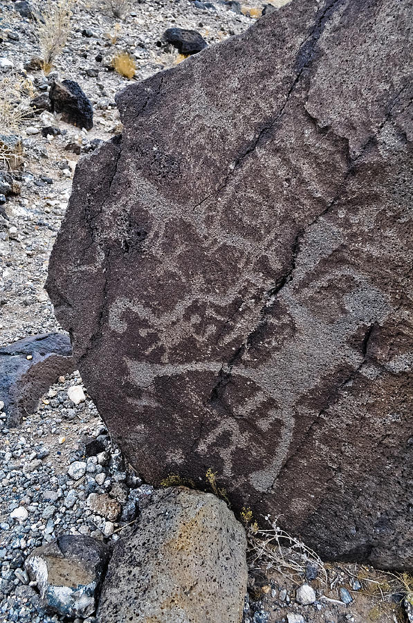New Mexico Petroglyphs Photograph by Kyle Hanson