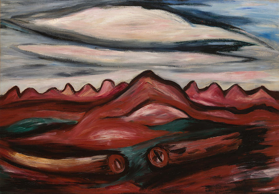 New Mexico Recollection No 14 Painting by Marsden Hartley Pixels