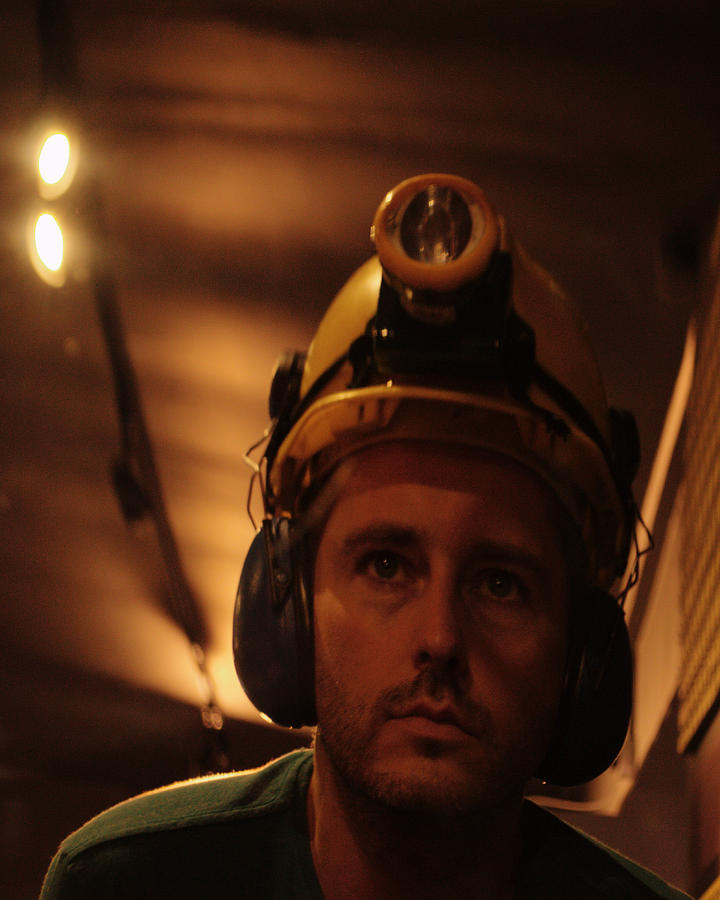 Portrait Photograph - New Miner by Adrian Wale