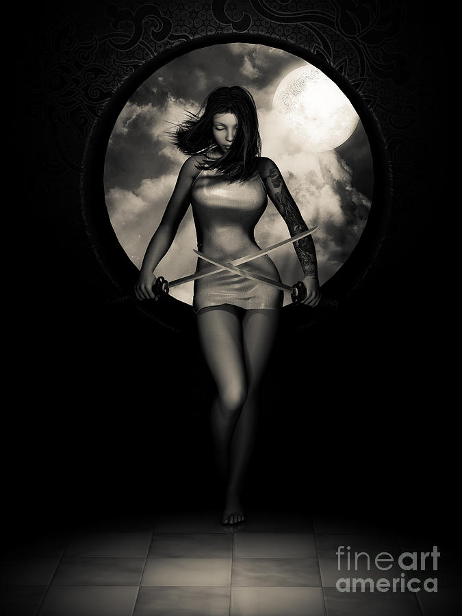 Up Movie Digital Art - New Moon by Alexander Butler