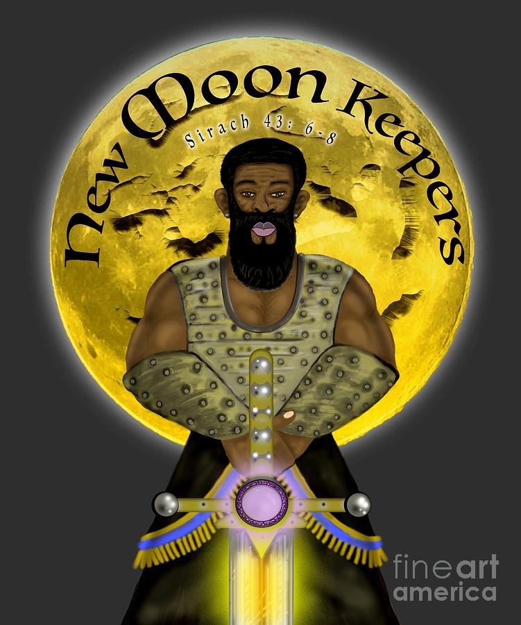 Israelite Painting - New Moon Keepers by Robert Watson Israelite Painting - New Moon Keepers by Robert Watson
