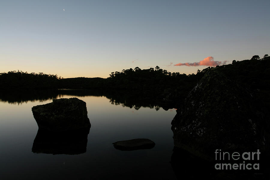 New Moon on the Tarns - Tasmania Australia by Julian Wicksteed New Moon on the Tarns - Tasmania Australia by Julian Wicksteed