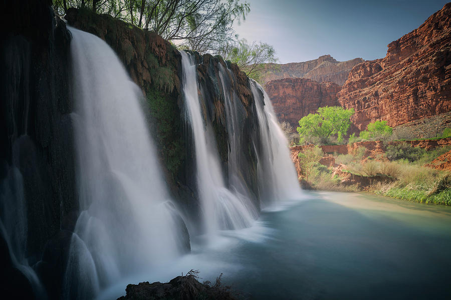 New Navajo Falls, Grand Canyon, Arizona Photograph by Ryan Kelehar