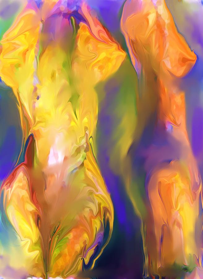 Nude Painting - New Nudes by David Raderstorf