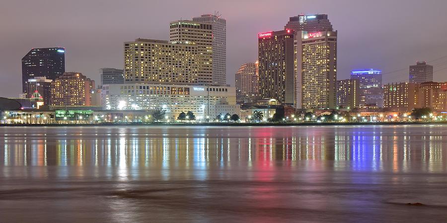New Orleans Across the Mississippi Photograph by Frozen in Time Fine Art Photography