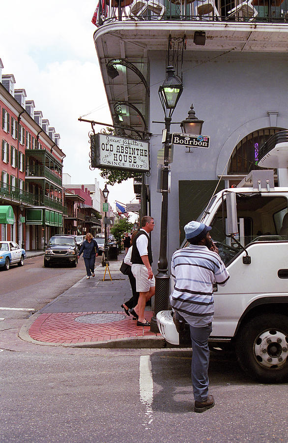 New Orleans Bourbon Street 2004 Photograph by Frank Romeo