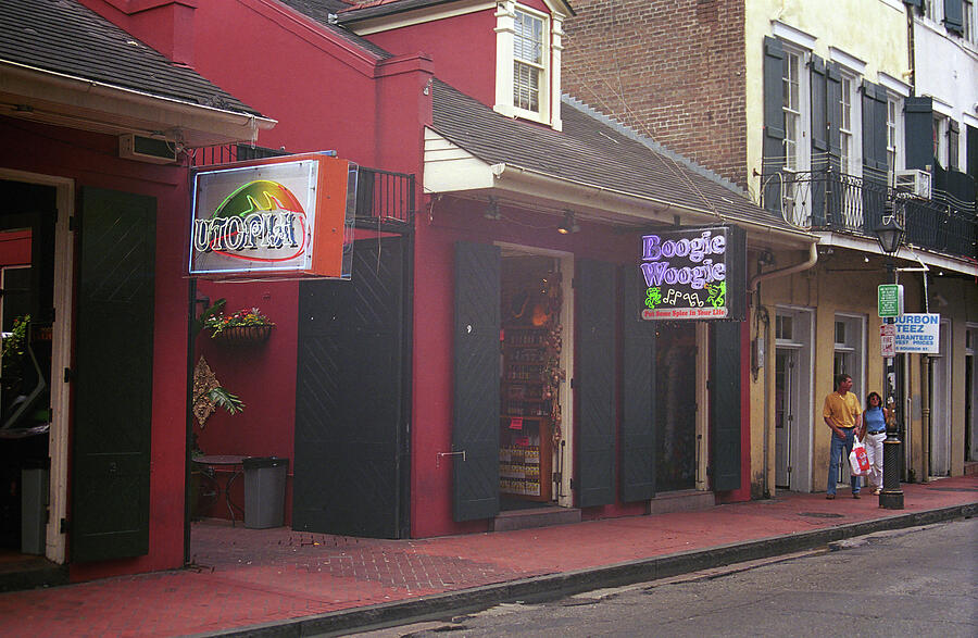 New Orleans Bourbon Street 41 Photograph by Frank Romeo
