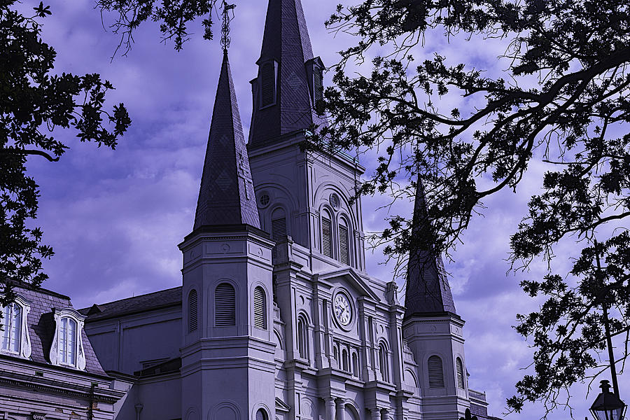 New Orleans Photograph - New Orleans Cathedral by Garry Gay
