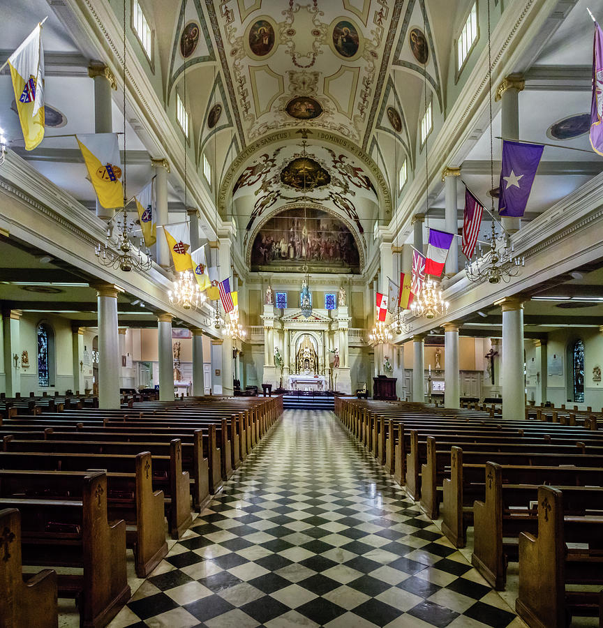 New Orleans Cathedral Photograph by James Woody