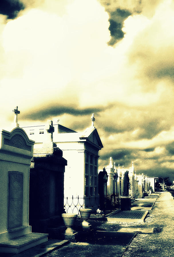New Orleans Cemetery Photograph by Susan Lafleur