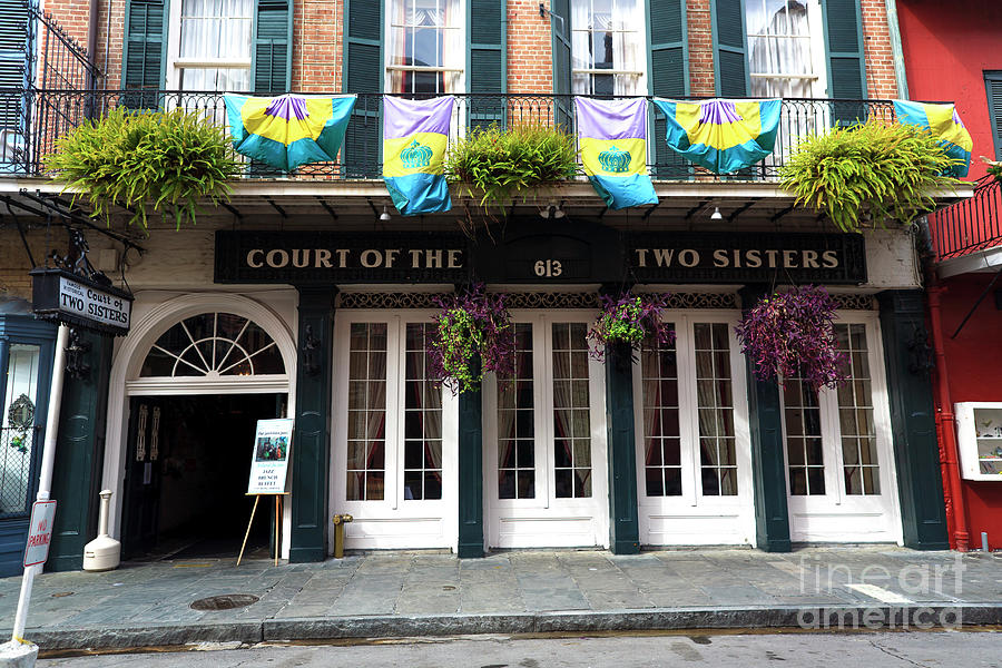 New Orleans Court of the Two Sisters Photograph by John Rizzuto
