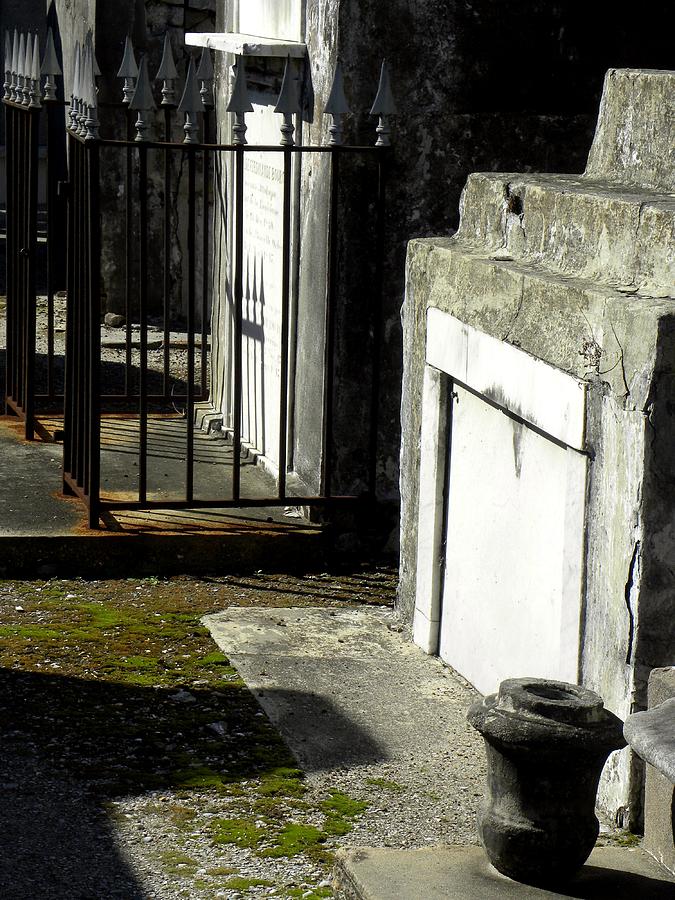 New Orleans Photograph - New Orleans Crypts 3 by Patricia Bigelow