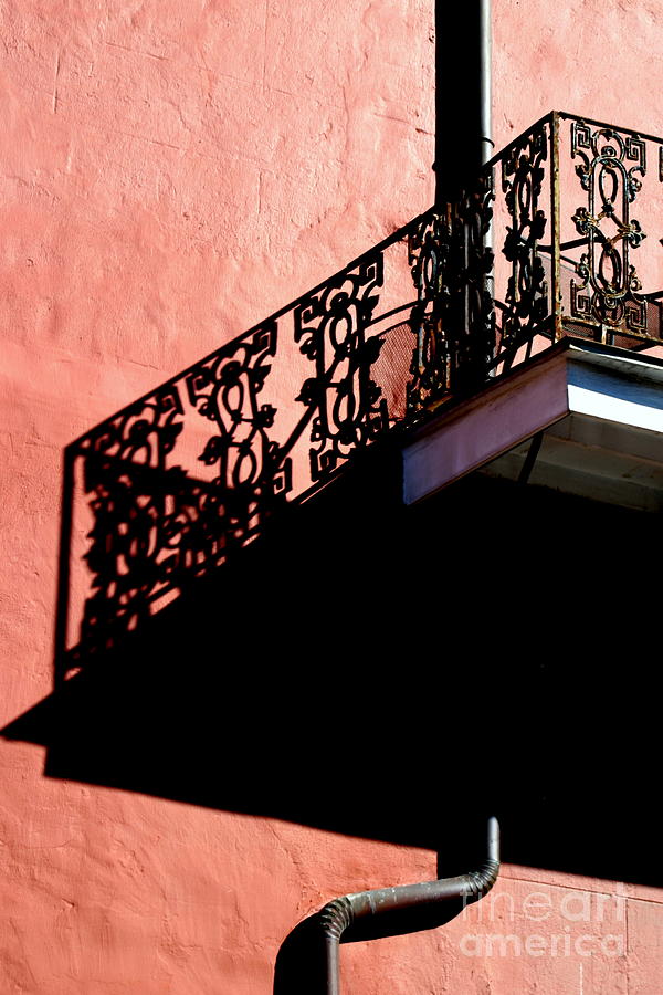 New Orleans French Quarter Balcony Illusion Photograph by Michael Hoard