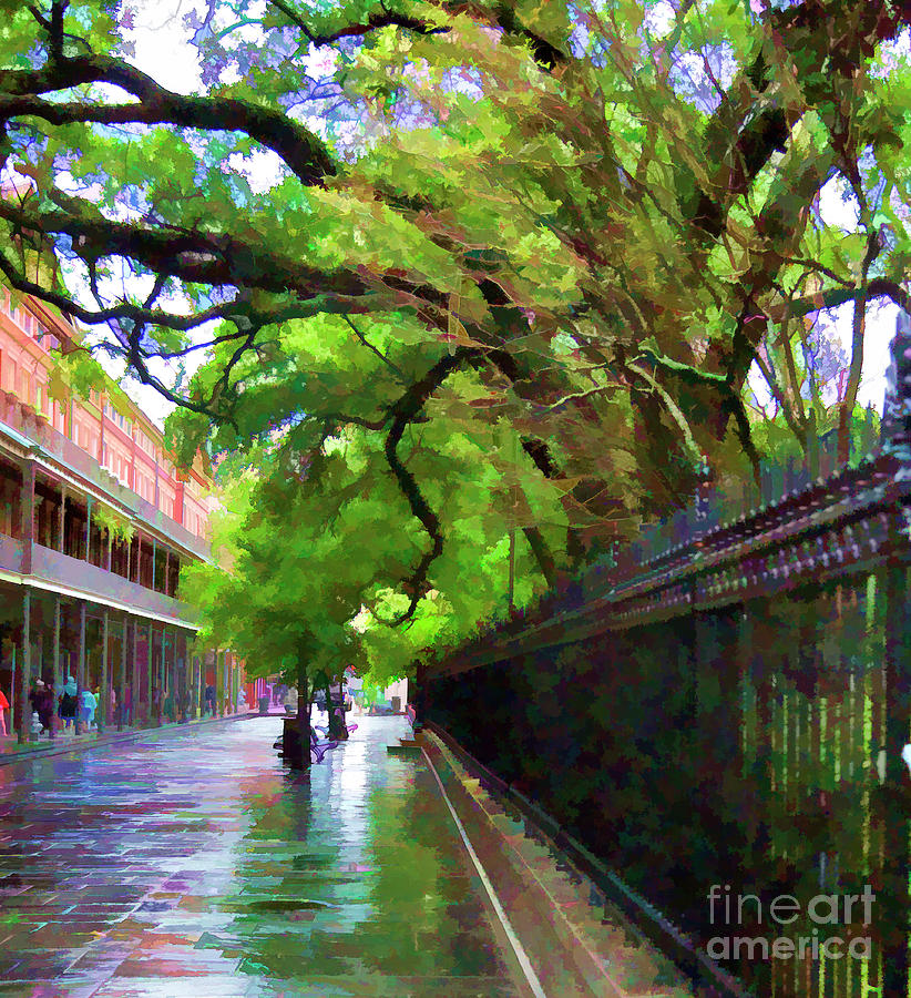 New Orleans French Quarter Paint  Photograph by Chuck Kuhn