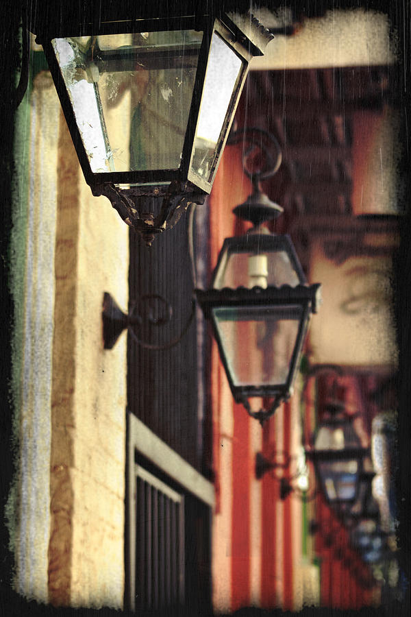 New Orleans Gas Lamps Photograph by Jarrod Erbe