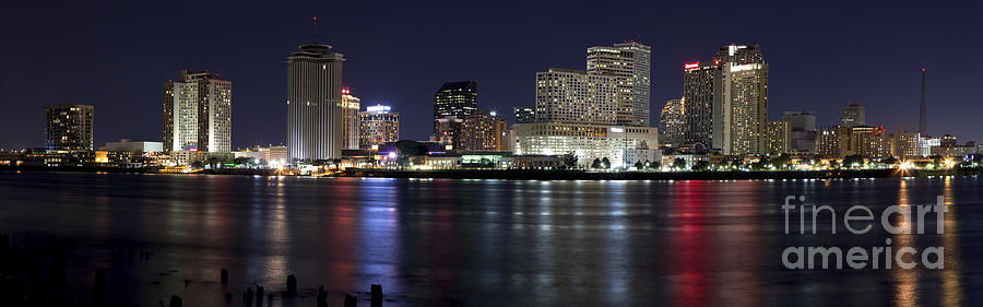 New Orleans Louisiana - panoramic Photograph by Anthony Totah
