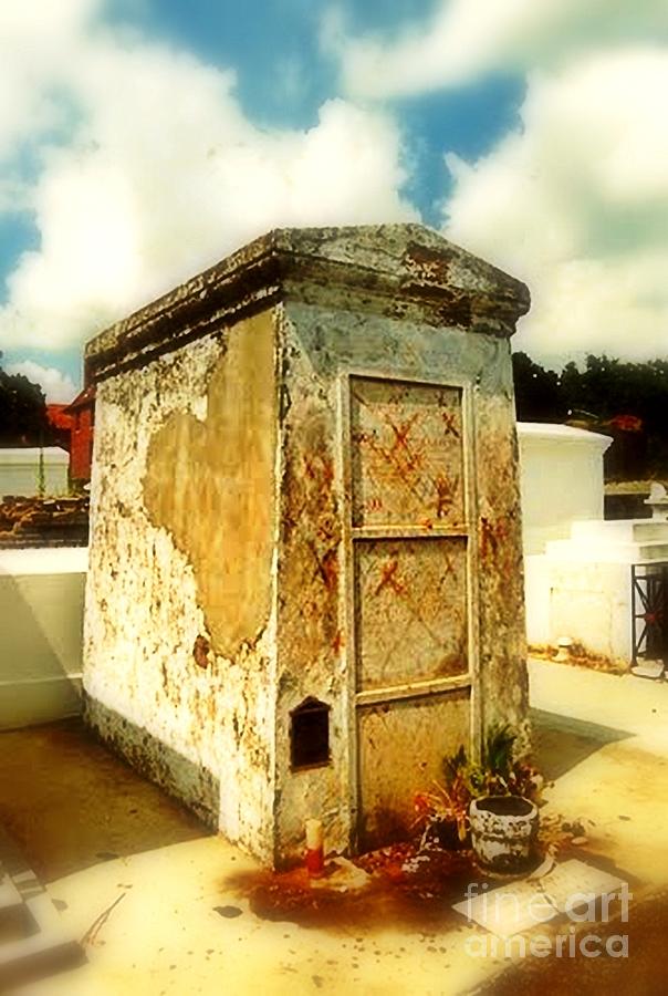 New Orleans Marie Laveau Tomb In St. Louis Cemetery No 1 Photograph by Michael Hoard