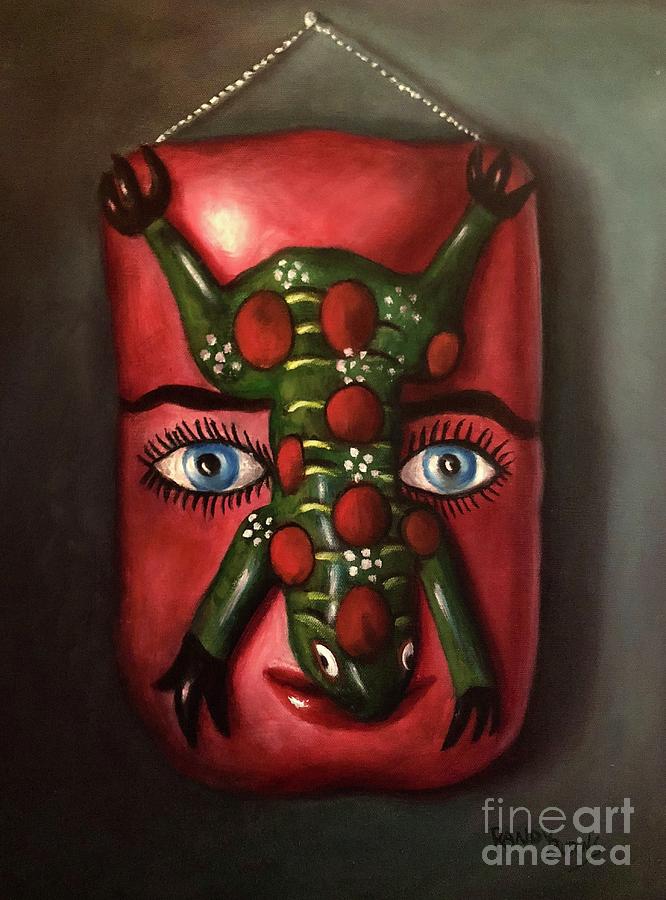 The Mask Painting by Rand Burns