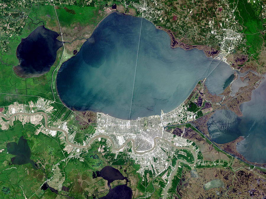 New Orleans Photograph by Nasa