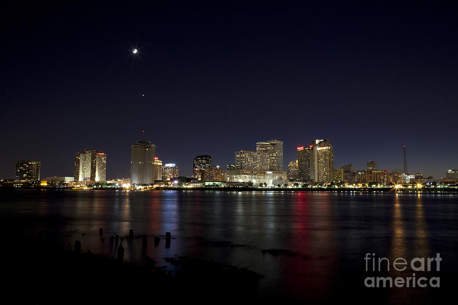 New Orleans night Photograph by Anthony Totah