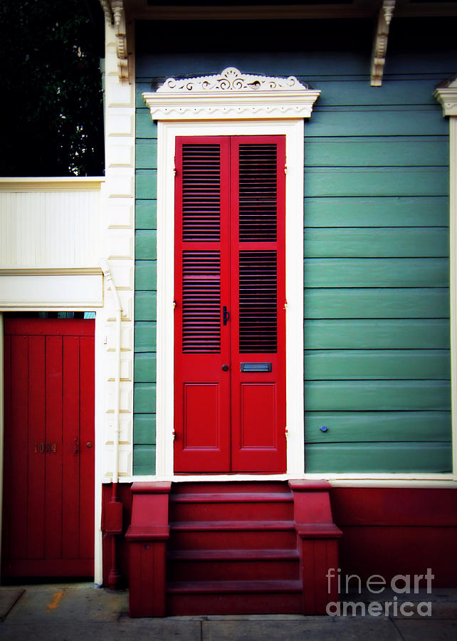 New Orleans Photograph - New Orleans Red by Perry Webster