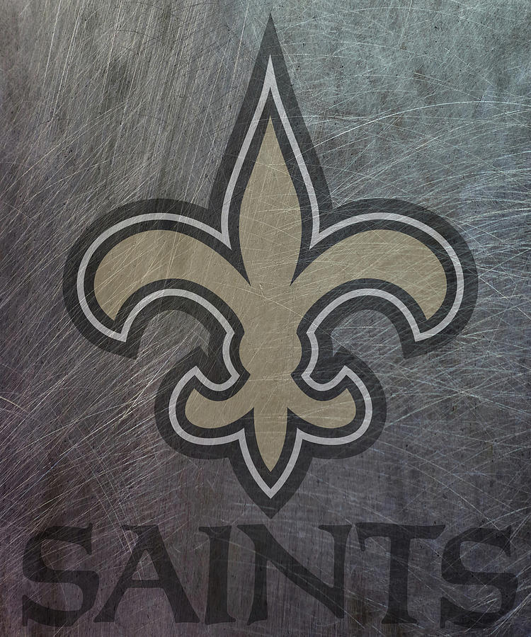 New Orleans Saints Translucent Steel Mixed Media by Movie Poster Prints