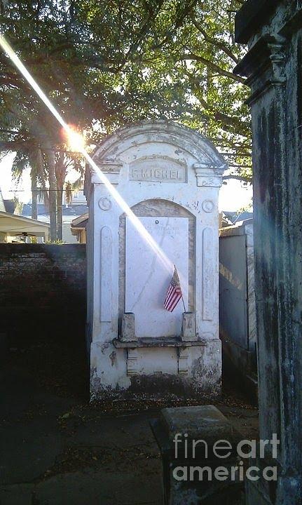 New Orleans Lafayette Cemetery No 1 Spirit Rising Paranormal Photograph by Michael Hoard