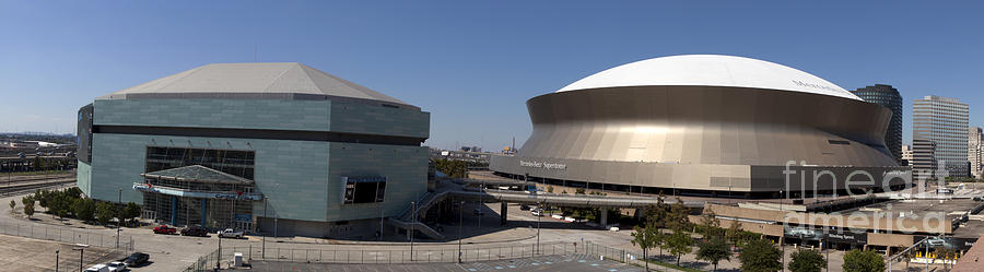 New Orleans Sports and Entertainment Complex Photograph by Anthony Totah