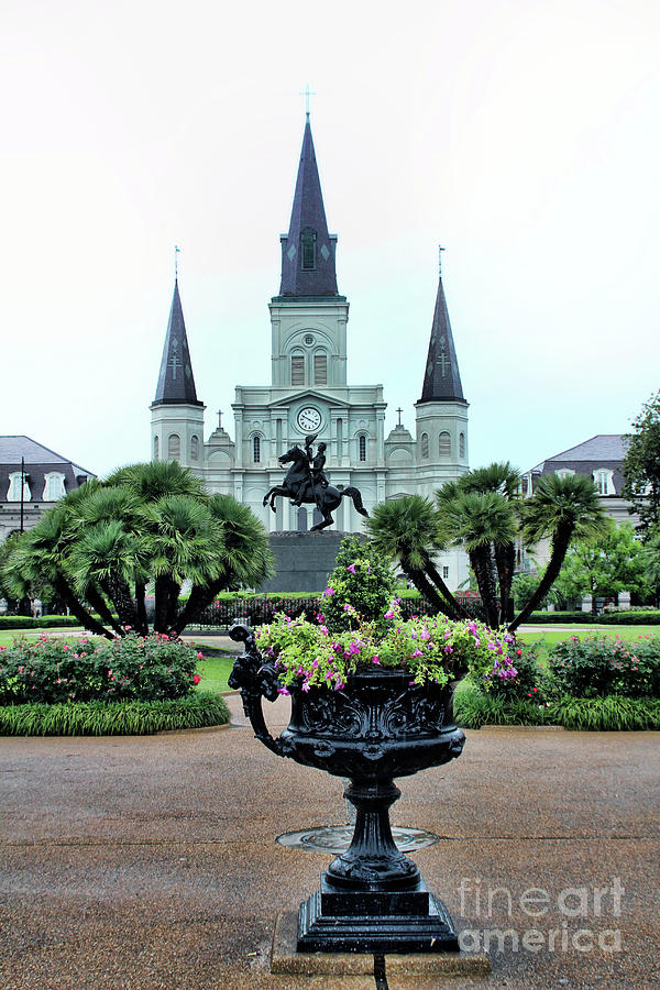 New Orleans St. Louis Cathedral Photograph by Chuck Kuhn