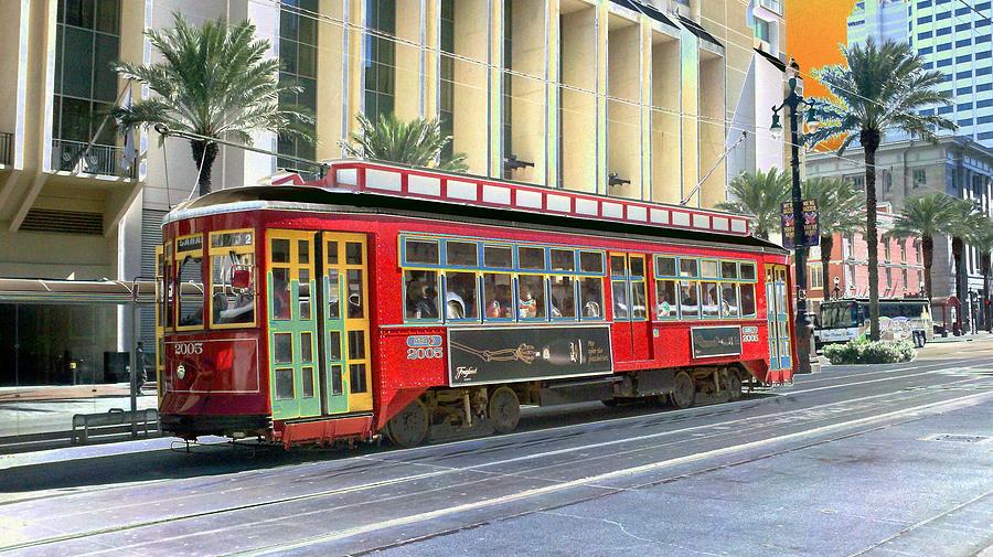 New Orleans Street Car Photograph by Kevin Flynn - Pixels