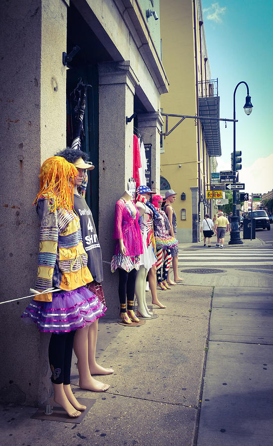 New Orleans Photograph - New Orleans Street Mannequins by Southern Tradition