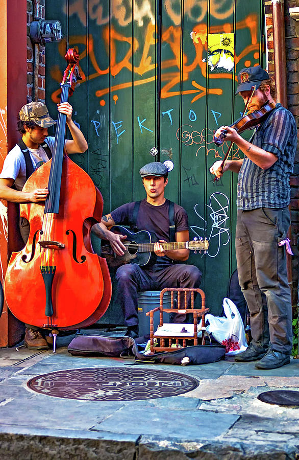 New Orleans Street Musicians 2 Photograph by Steve Harrington