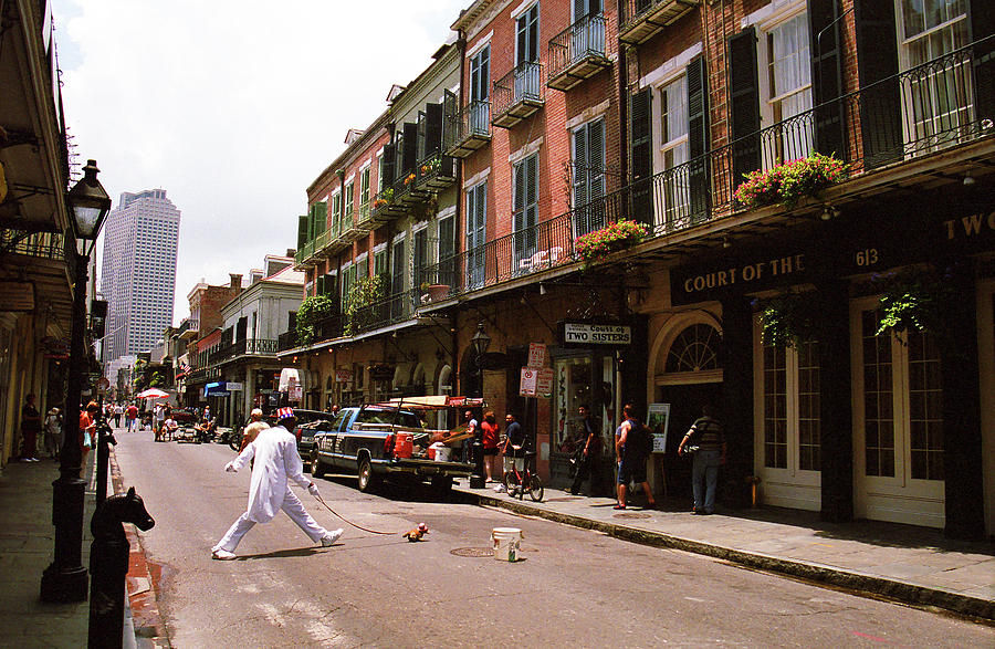 New Orleans Street Performer 2004 Photograph by Frank Romeo