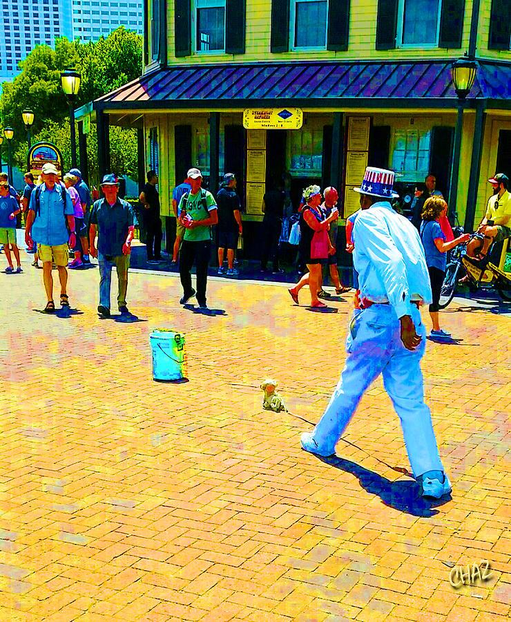 New Orleans Street Performer Photograph by CHAZ Daugherty