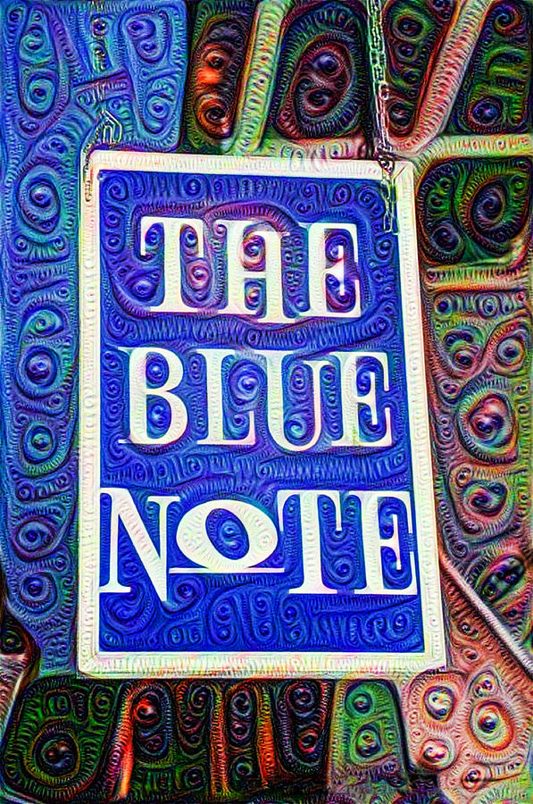 New Orleans -The Blue Note Painting by Bill Cannon