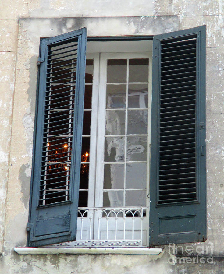 New Orleans Windows 5 Photograph by Randall Weidner
