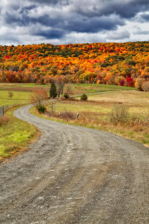 Fall Photograph - New Paltz Hudson Valley NY II by Susan Candelario