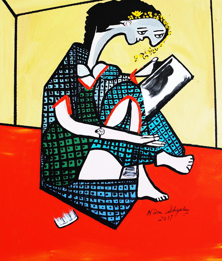New Picasso, The Mirror Painting by Nora Shepley