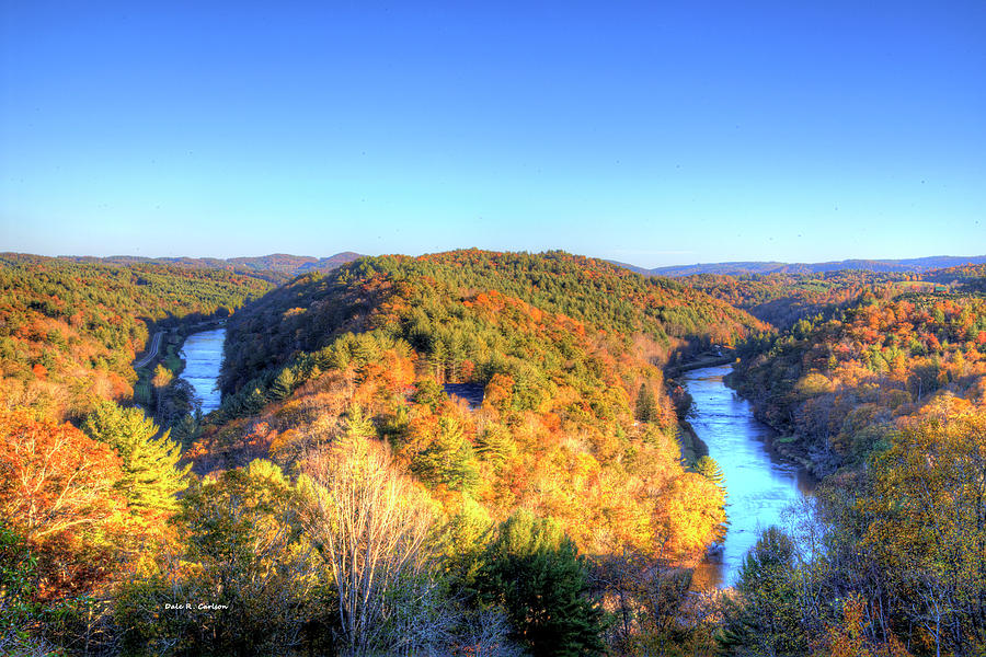 New River Oxbow Photograph by Dale R Carlson