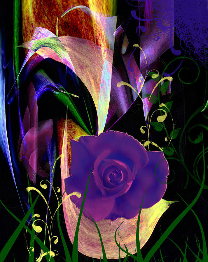 Rose Photograph - New Rose by Ruth Kongaika Rose Photograph - New Rose by Ruth Kongaika