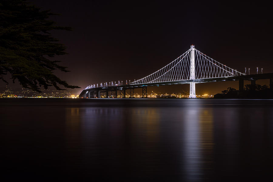 New Span from Treasure Island Photograph by Don Hoekwater Photography