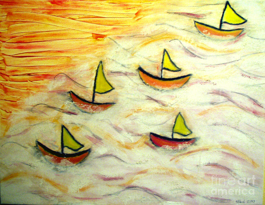 South Sea Waves Painting by Pilbri Britta Neumaerker South Sea Waves Painting by Pilbri Britta Neumaerker