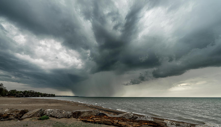Lake Erie Super Cell Photograph by Dave Niedbala