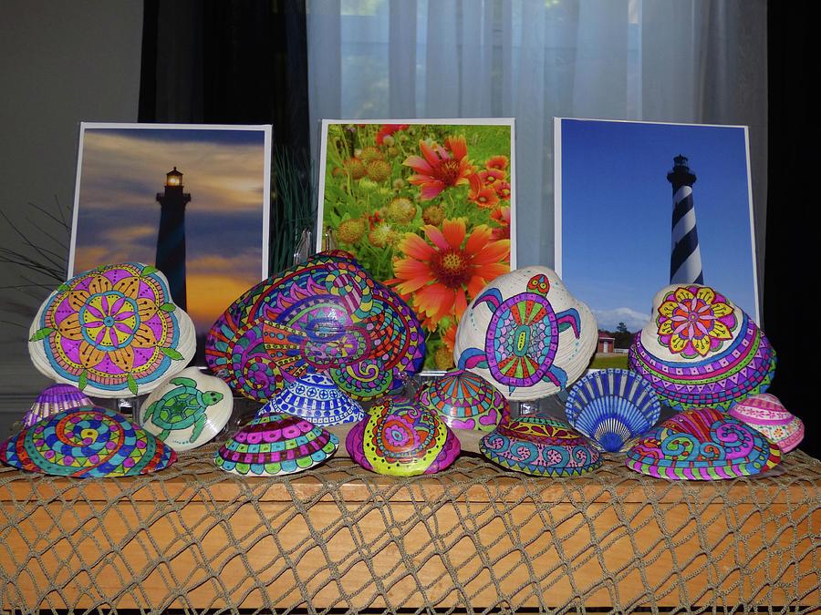 Sharpie Shells Photograph by Jean Wright