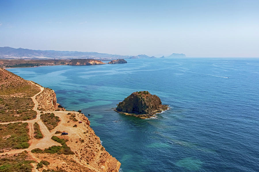 The Blue Mediterranean Coast Photograph by Tatiana Travelways